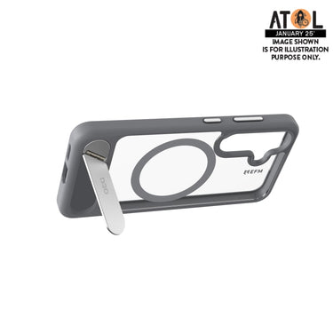 EFM Alta Case with D3O BIO for Samsung Galaxy S25 Plus - Grey/Clear
